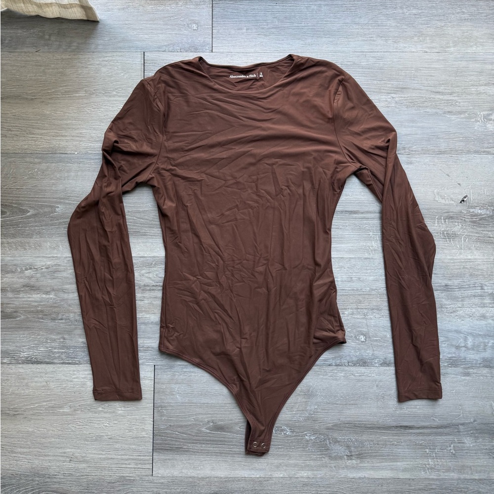 Abercrombie & Fitch Chocolate Long Sleeve Top